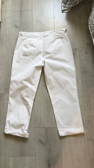 Pantalón Pirata Tommy Hilfiger Blanco