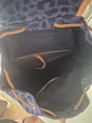 Mochila Dolfie Azul y Marrón