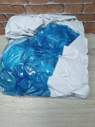 Piscina hinchable infantil azul