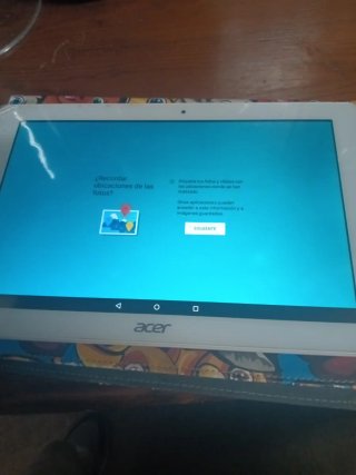 Tablet Acer Bianca e Multicolore