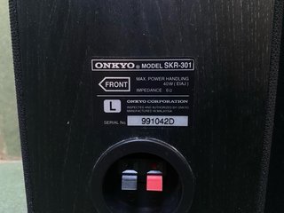 Pareja Altavoces Hi-Fi Onkyo SKR-301 Negros