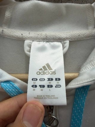 Chaqueta Adidas 00s Azul y Blanca