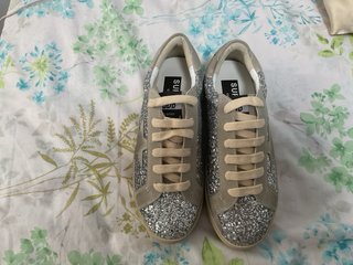 Golden Goose Sneakers Glitter Plataforma