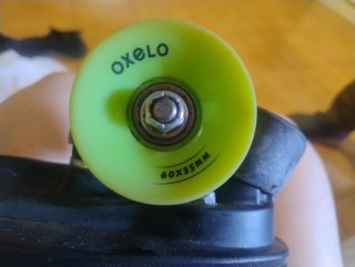 Patines Roller 4 Ruedas Negros