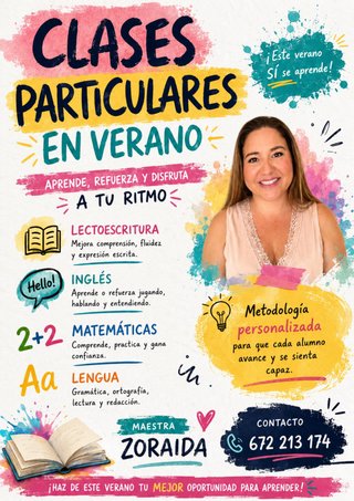 Clases particulares de refuerzo en verano