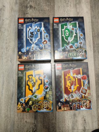 Lego Harry Potter Estandartes 4 Sets