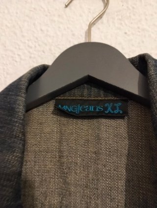 Chaqueta vaquera azul talla XL