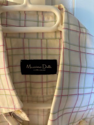 Camisa cuadros Massimo Dutti