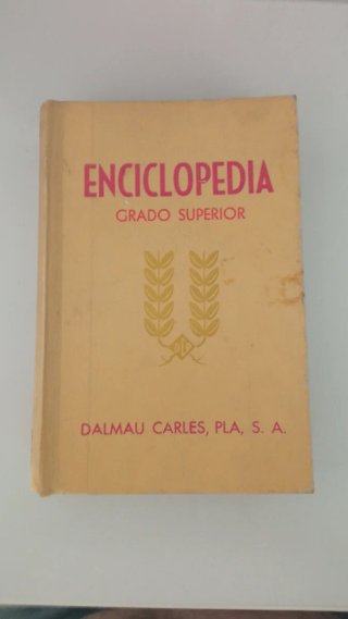 Antigua enciclopedia grado superior
