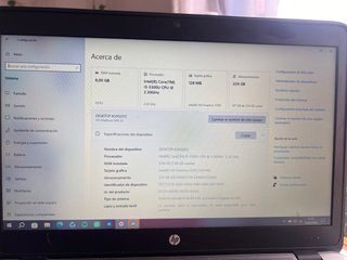 Portátil HP EliteBook 2017