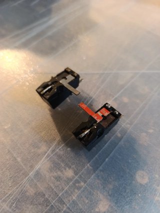 2 Cápsulas y Agujas Tocadiscos Dual 650