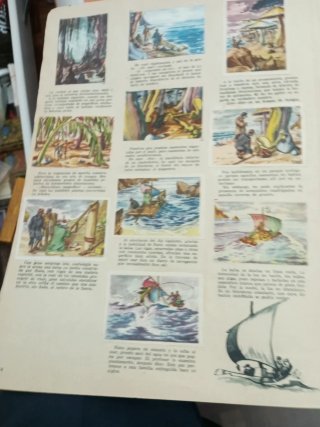 Álbum de cromos Viaje al Centro de la Tierra
