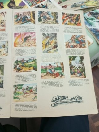 Álbum de cromos Viaje al Centro de la Tierra
