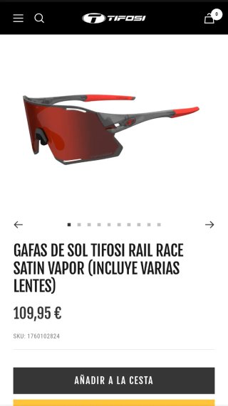 Gafas Ciclismo Tifosi 2 Cristales