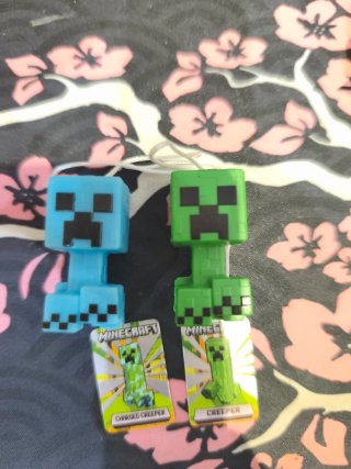 Pack Minecraft Kinder Joy Creeper + Cartas