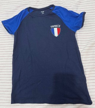 Camiseta Francia Talla de niño de 12/ 144-155cm