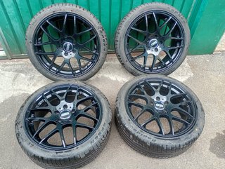 4 LLANTAS 18" 5x112" Et 45" VW GOLF AUDI A3 8P 8V