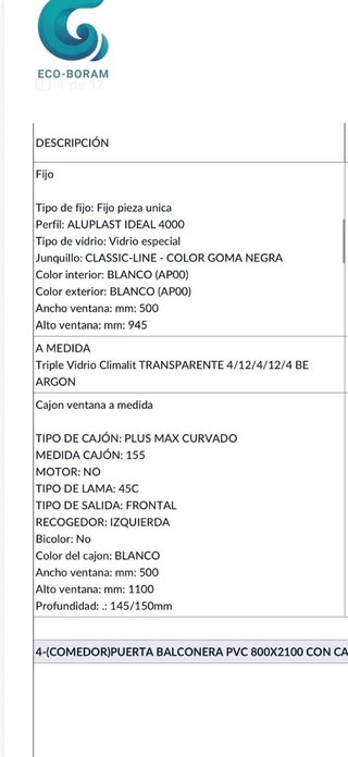 2 Ventanas Aluplast Blancas