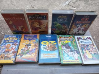 Películas VHS Disney Clásicos