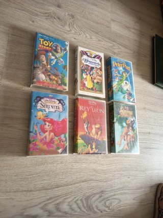 Películas VHS Disney Clásicos
