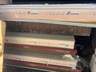 Panel Sándwich Cubierta ISOPAN 100mm (Lote 32m2)