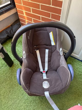 Base Isofix + Maxicosi + Funda Invierno