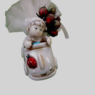 Angioletti Bimbo Bomboniera Segnaposto