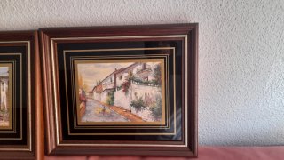 Cuadros antiguos (5) ( LOTE 20€)