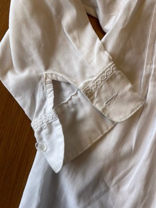Camisa fallero blanca talla 5-7 años