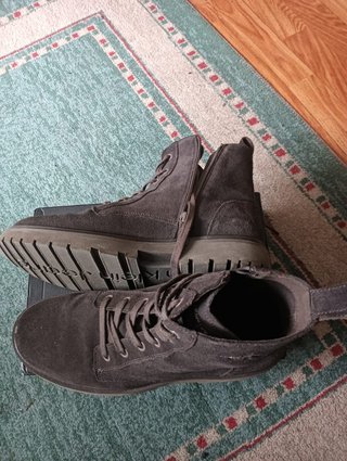 Botines Ante Marrón Oscuro Calvin Klein Jeans