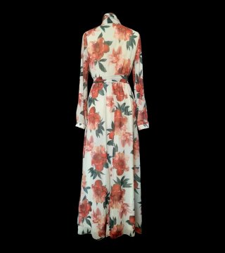 Maxi vestido floral S Eventos