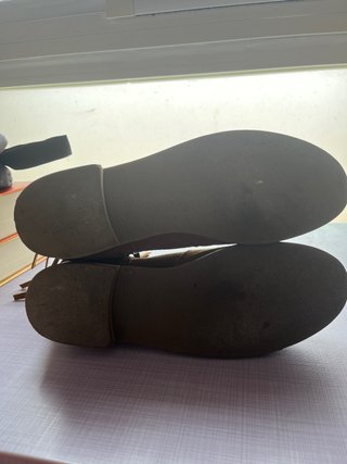 Botines marrones con flecos