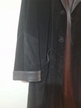 Chaquetón señora negro