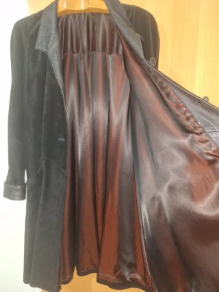 Chaquetón señora negro