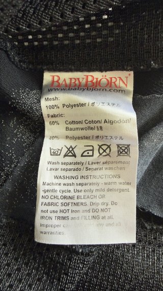 BabyBjörn Balance Soft Negra Plegable