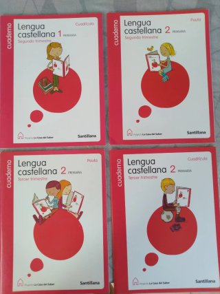 Lote 8 cuadernillos NUEVOS Santillana 10€