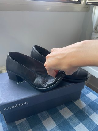 Zapatos de tacón negros