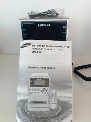 Cadena Musical Samsung Plata/Negro
