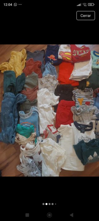 Lote Ropa Bebé unisex