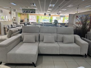 Sofá Chaise Longue Alta Gama Asientos Deslizantes