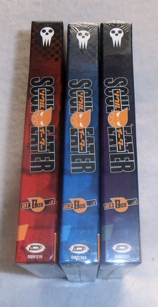 Soul Eater Serie Completa 3 Collector's Box DVD