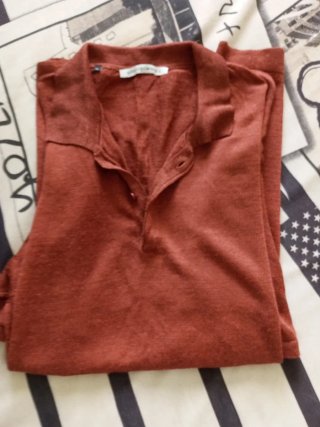 Polo Hombre teja