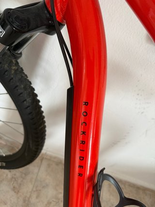 Bicicleta Rockrider Roja