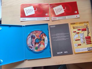 Hyrule Warriors Wii U con caja