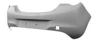 Paragolpes Trasero Imprimado (Sin Spolier) para Opel CORSA E 2014