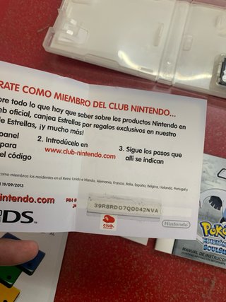 Pokémon Edición Plata Soulsilver Nintendo DS