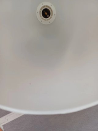 Lámpara techo bombo cristal