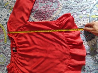Blusa H&M con volantes