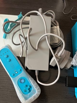 Consola Wii Azul Completa