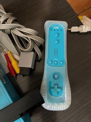 Consola Wii Azul Completa